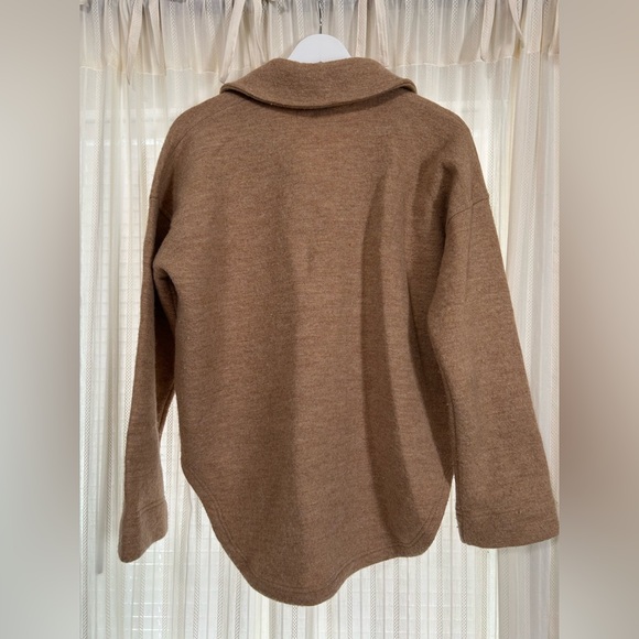 Madewell Wool Quarter-Zip Pullover Sweater - Picture 8 of 9